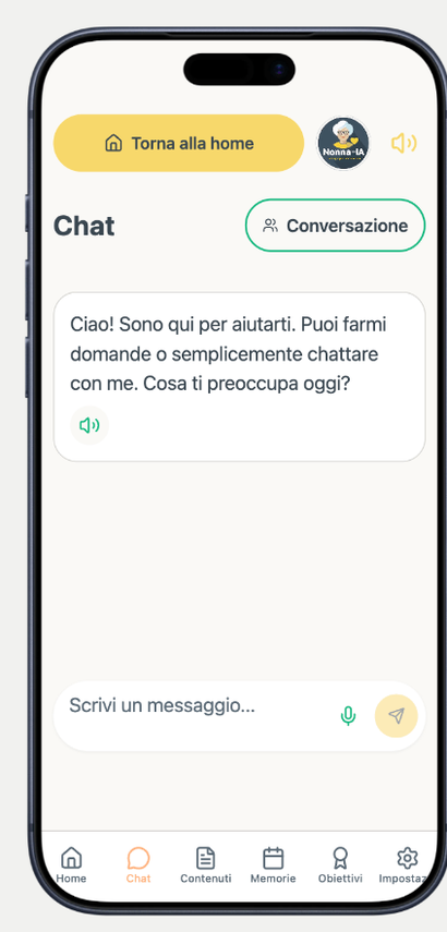 Chat con Nonna-IA